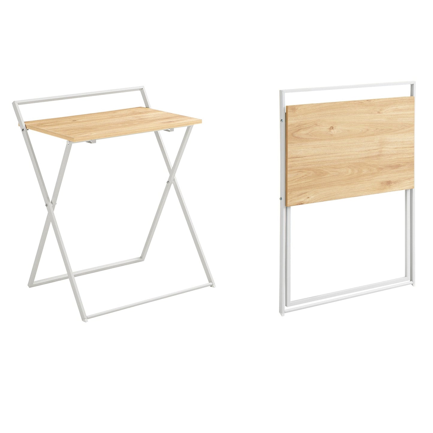 SoBuy Opvouwbaar Bureau - 64x58x82 cm - 35 Kg Draagvermogen