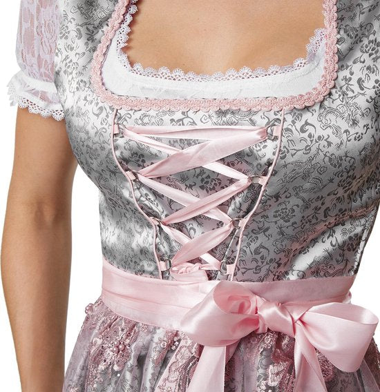 Dressforfun Mini-dirndl Sonthofen Oktoberfest - XL - Verkleedkleding carnaval - Halloween - Verkleden - Feestkleding - Carnavalskleding - Feest - Partykleding