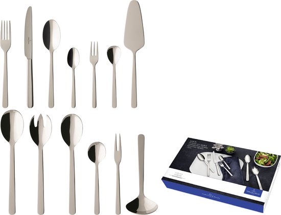 Villeroy & Boch Louis Bestekset - 68 delig - RVS