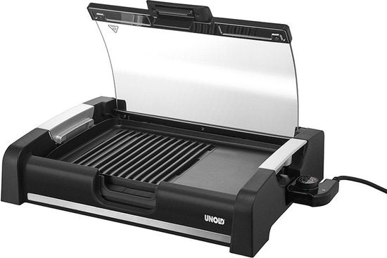 Unold Barbecue Tafelgrill Elektrisch Controlelampje Zwart