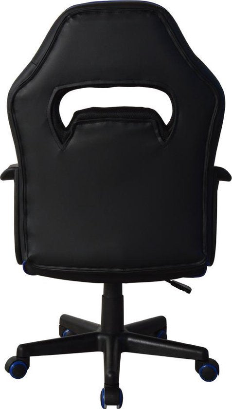 VDD Gamestoel Thomas junior - zwart blauw