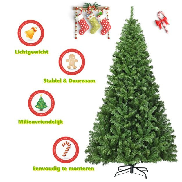 Coast 225 cm Kerstboom Met Vouwsysteem PVC - Groen