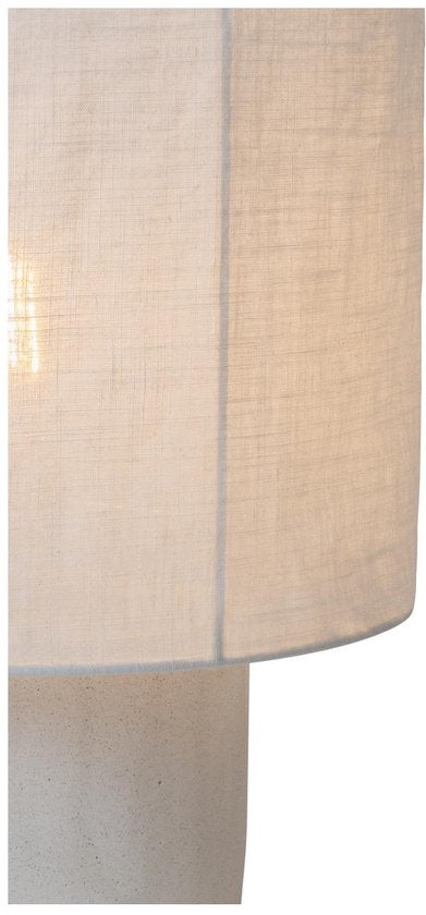 Lucide TISSAJA - Tafellamp - Ø 20 cm - 1xE14 - Wit | Essential