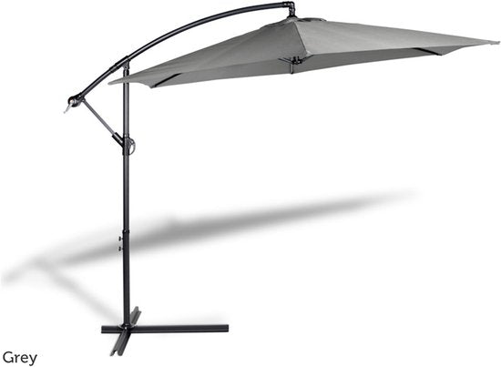 Lifa Garden Hangende Parasol met Hoes - Grijs