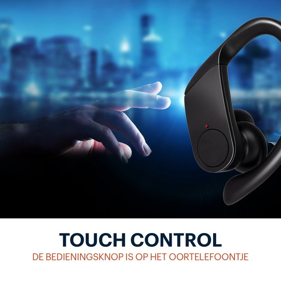 Grundig Draadloze Bluetooth Oordopjes - True Wireless Oortjes Draadloos - Earbuds met Tot 30 uur speeltijd - USB-C Snelladen - Comfortabele Pasvorm - Zwart