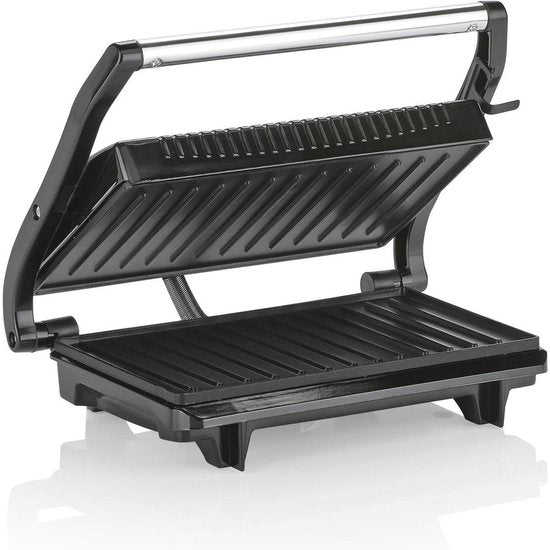 Tristar Contactgrill - GR-2846 - 700W - Tosti apparaat - 22,5x14cm bakoppervlak - Aluminium