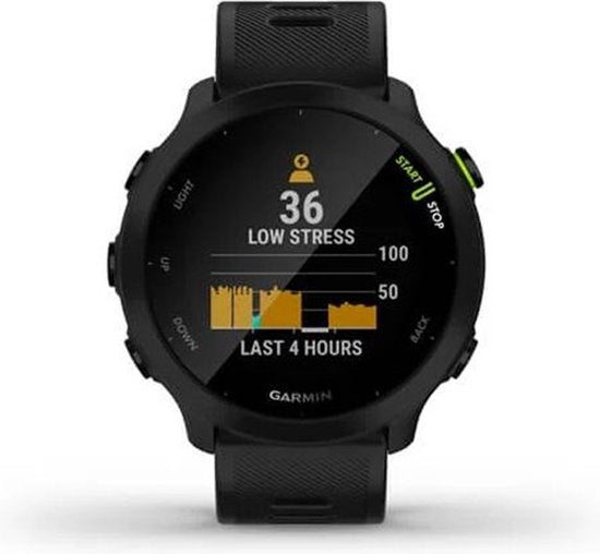Garmin Forerunner 55 - Sporthorloge met GPS Tracker - Geschikt voor Hardlopen - 42mm - Zwart