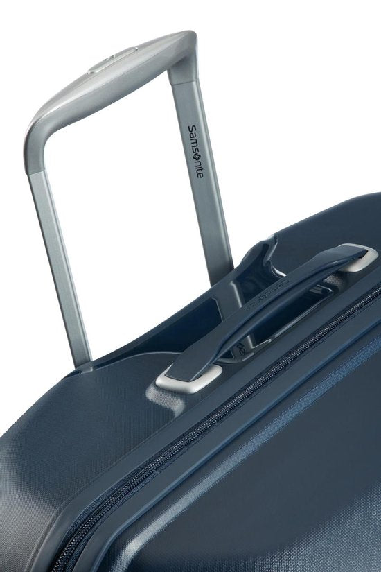 Samsonite Reiskoffer - Flux Spinner 68/25 Uitbreidbaar (Medium) Navy Blue