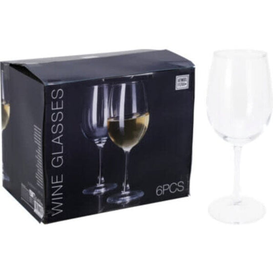 Atmos Fera Wijnglazen - Set van 6 - 350 ml - Transparant