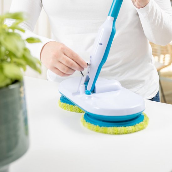 Fantastic Floating Mop, Elektrische dweil - 105rpm – spin mop – vloerwisser – draadloos – ultra licht