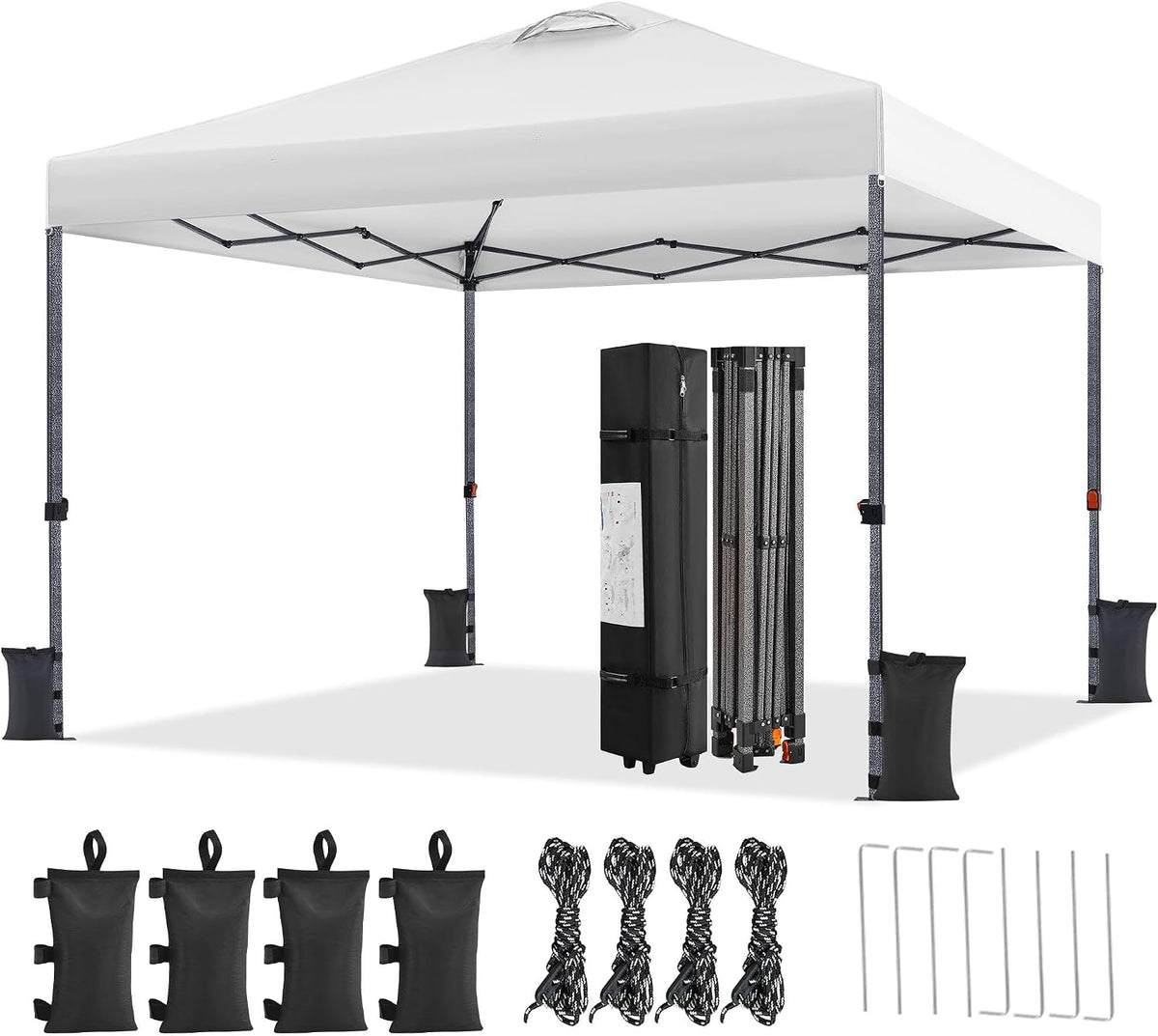 Yaheetech opvouwbaar paviljoen - 3 × 3 m - wit