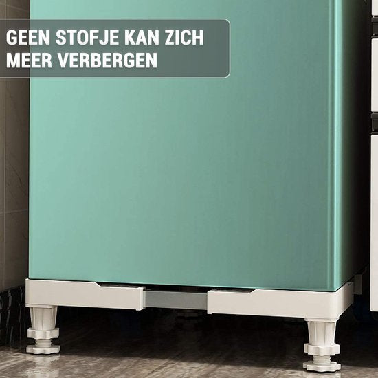 Vonia Wasmachine Verhoger - Universele verhoging voor Witgoed - Verstelbaar - 300 KG