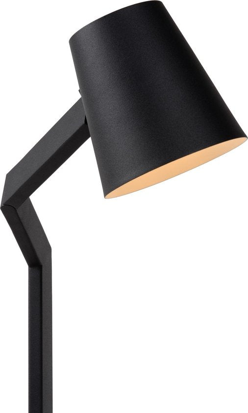 Lucide MIZUKO - Leeslamp - Ø 13 cm - 1xE14 - Zwart