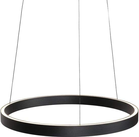 Steinhauer Exclusive - Hanglamp Mykty - Metaal - Ø 60 cm - LED - Zwart