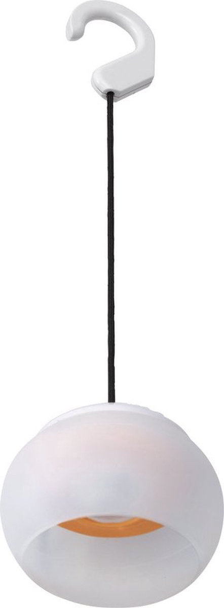 LED Hanglamp - Bol - 4 LED - Silicone - wit