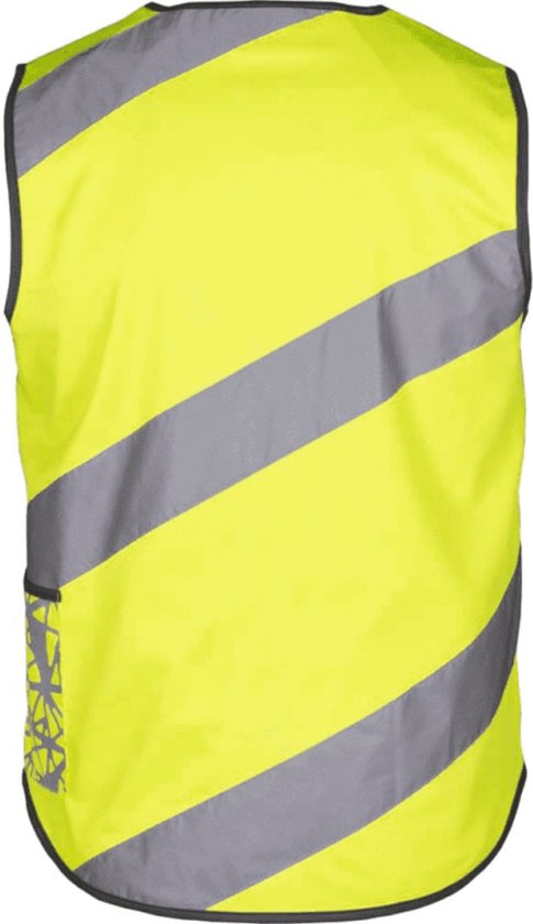 WOWOW Roadie Veiligheidsvestje - Fluojas Fietsen hardlopen - EN1150 certificaat
