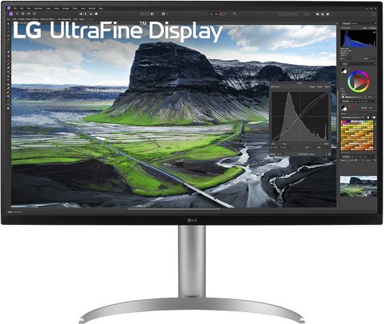 LG UltraFine 32UQ850V-W - 4K IPS Zwart Monitor - USB-C 90w - 32 inch