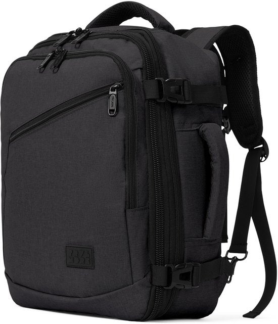 TRVLMORE Reistas - 25L Rugzak - Handbagage - Spatwaterdicht - Rugtas - Weekendtas - Dames en Heren - Antraciet