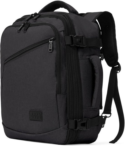 TRVLMORE Reistas - 25L Rugzak - Handbagage - Spatwaterdicht - Rugtas - Weekendtas - Dames en Heren - Antraciet
