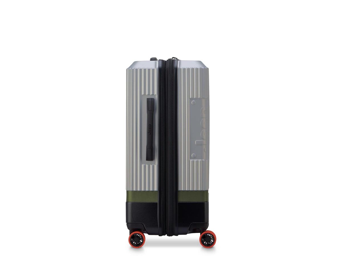 Jeep Trolley - Uitbreidbaar - maat M - 69 cm Silver