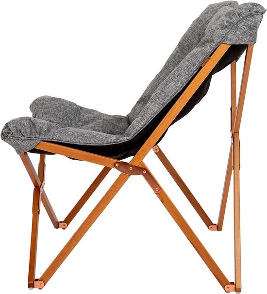 Bo-Camp - Urban Outdoor - Relaxstoel - Bloomsbury Comfort - Grijs
