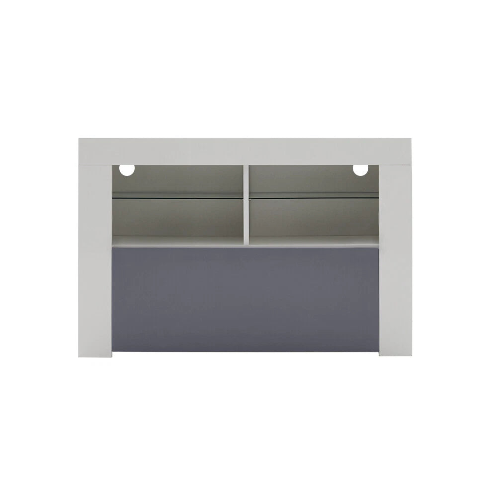 TV Meubel Modern 100 cm - Met RGB LED Verlichting - Zwart