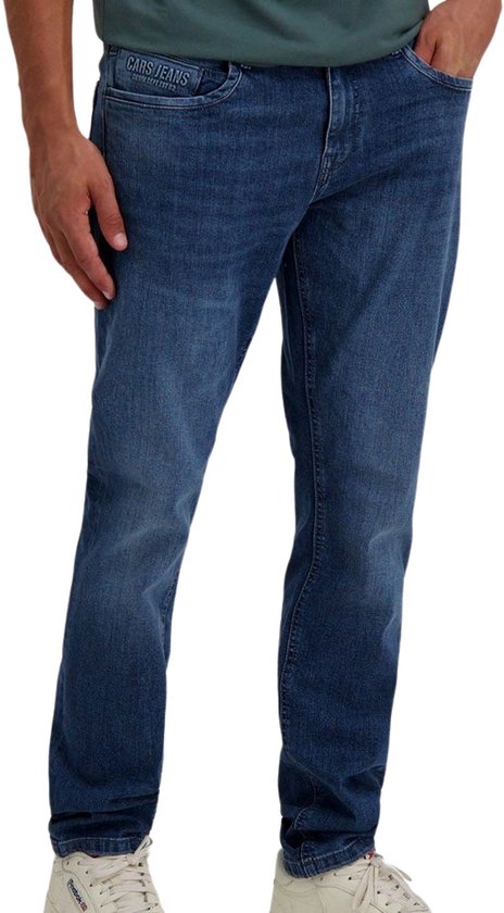 Cars Jeans Heren DOUGLAS DENIM Regular Fit STONE USED - Maat 36/32
