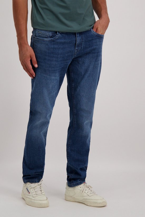 Cars Jeans Heren DOUGLAS DENIM Regular Fit STONE USED - Maat 36/32