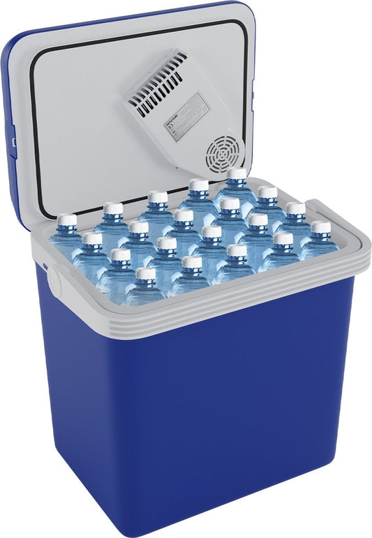 Auronic Elektrische Koelbox - Coolbox - 25L - 12V en 240V - Blauw