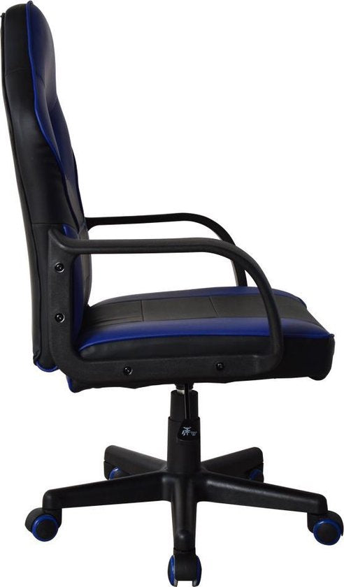 VDD Gamestoel Thomas junior - zwart blauw