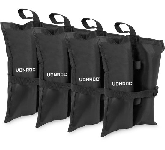 VONROC Zandzakken - voor Partytenten - Set van 4