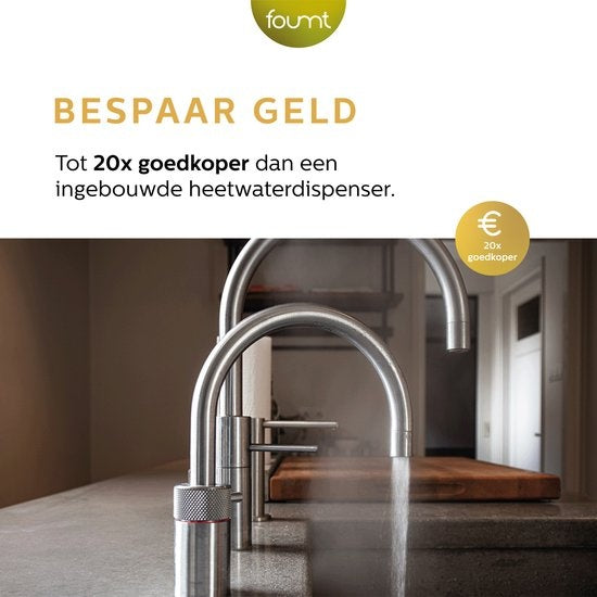 Ocina Heetwaterdispenser met Digitaal Display - 3 Liter - Zwart