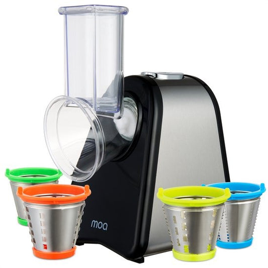 MOA Groentesnijder - Salademaker - Multifunctioneel - Elektrische Rasp - foodprocessor - Hakmolen - SM903