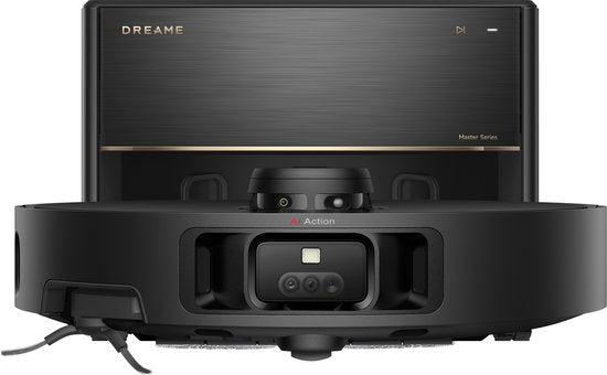 Dreame X40 Master - Robotstofzuiger met dweilfunctie - Compact handsfree basisstation - Innovatieve moptechnologie - Automatische watervulling