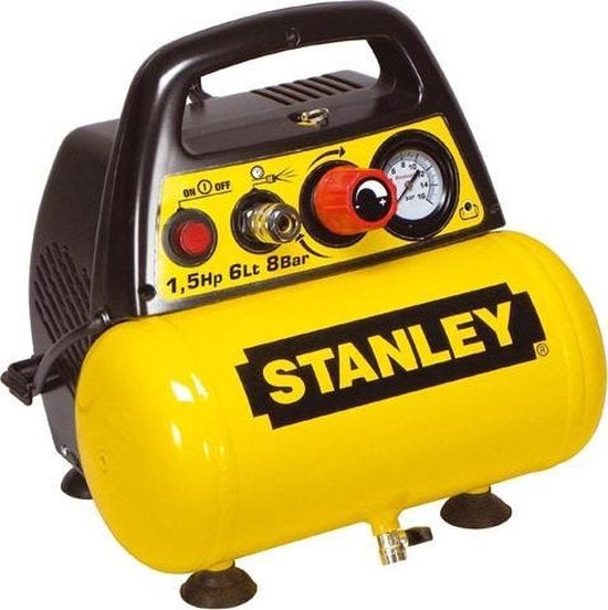 STANLEY – DN200/8/6 Luchtcompressor – 8 bar – Olievrij