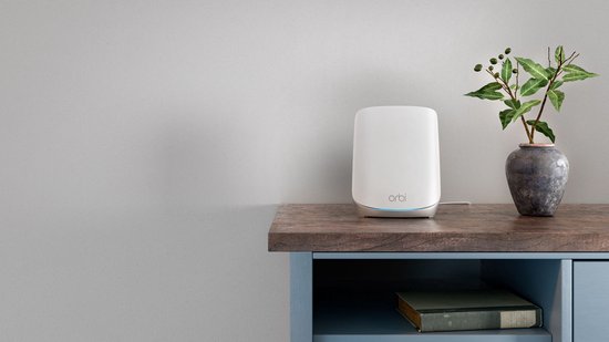 NETGEAR Orbi RBK762S - Mesh WiFi - WiFi Versterker - WiFi 6 - 5400 Mbps - Tri-Band - 2-Pack