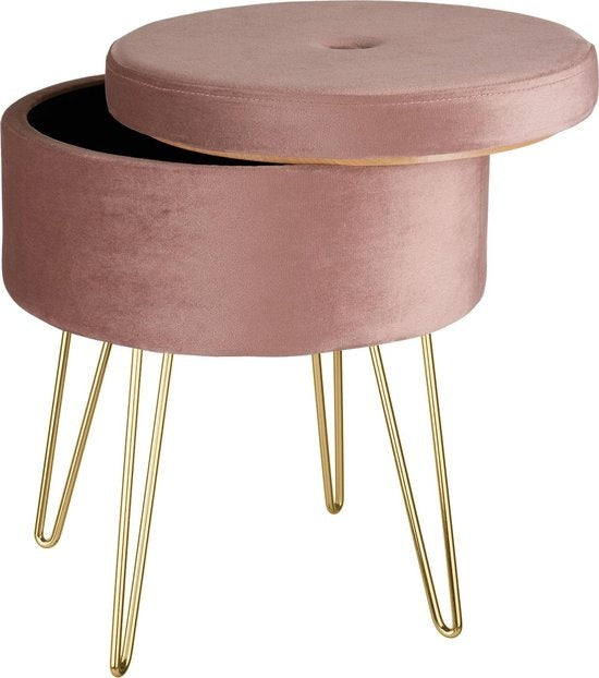 tectake - Zitkruk Ava roze - 403953