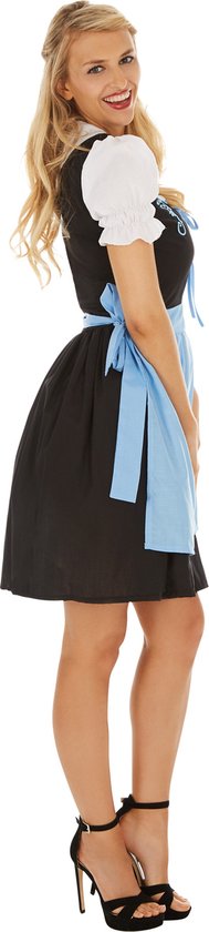 Dressforfun Dameskostuum Dirndl Oktoberfest Madl model 2 M - verkleedkleding kostuum halloween verkleden feestkleding carnavalskleding carnaval feestkledij partykleding - 304616