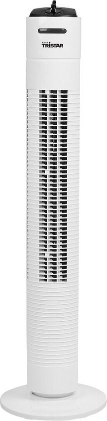 Torenventilator 79 cm – 3 Snelheden – Timerfunctie – Oscillerend – Stil & Compact – Tristar VE‑5806 – Wit