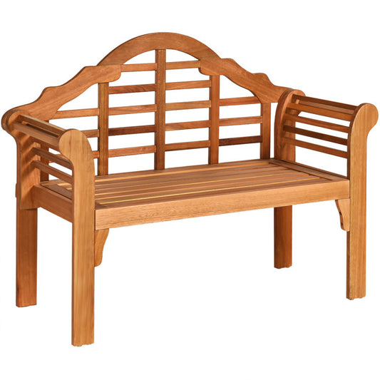 Coast Garden Bank Vouwbank gemaakt van hout voor buitenruimte 123 x 54 x 96 cm Natuur