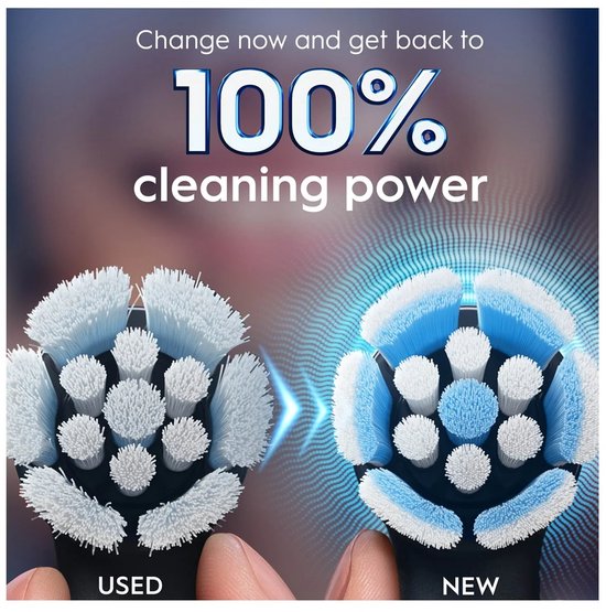 Oral-B Gentle Care - Opzetborstels - 6 stuks - 100% gezonder tandvlees in 1 week