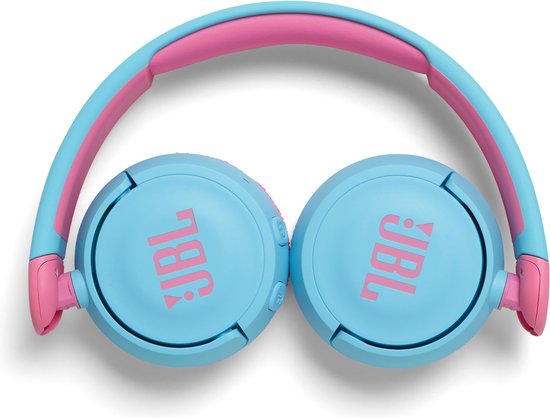 JBL JR310BT Kids - Draadloze on-ear koptelefoon - Blauw/Roze