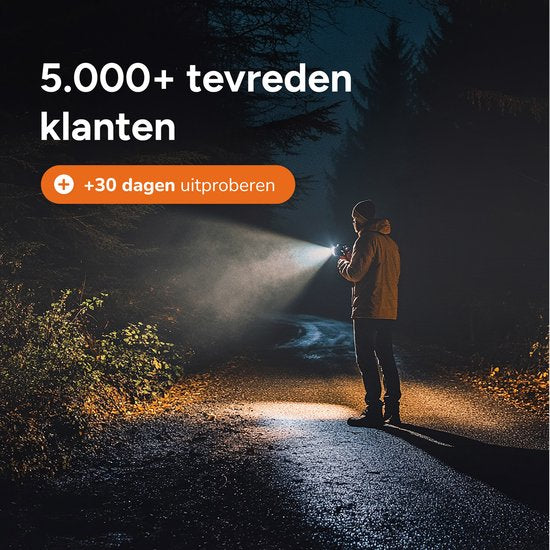 Zaklamp LED oplaadbaar - 2 stuks - incl batterijen - Voor kinderen en volwassenen - Waterdicht - Mini Militaire zaklampen - 1500 Lumen - Proskill