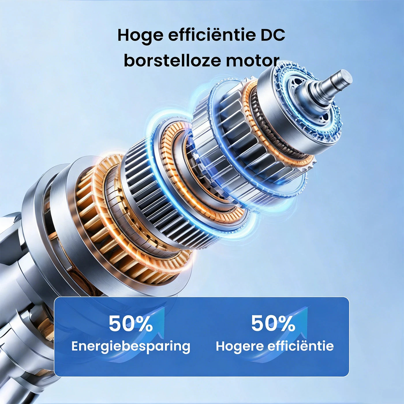Airmate Opvouwbare Luchtcirculator Ventilator - Stil 32 dB - DC Motor - Afstandsbediening - 280x280x215 mm