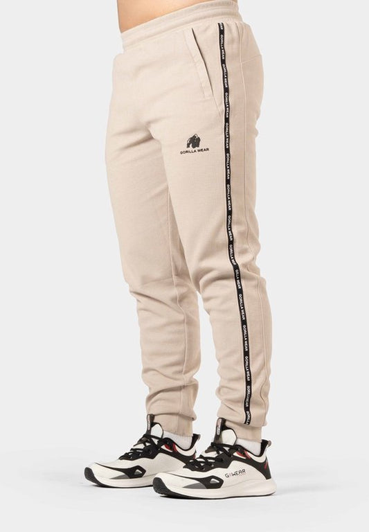 Gorilla Wear Harvey Trainingsbroek - Beige - M