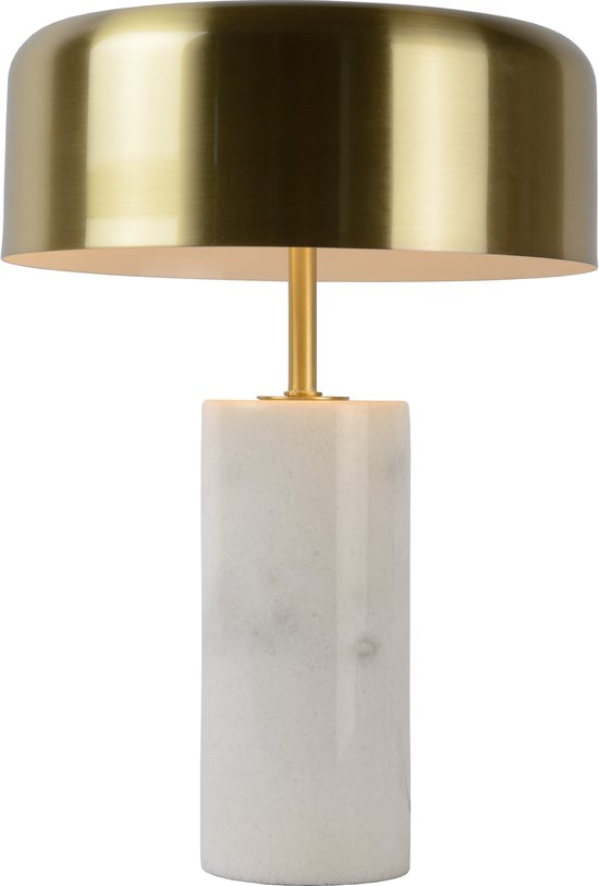 Lucide MIRASOL - Tafellamp - Ø 25 cm - 3xG9 - Wit