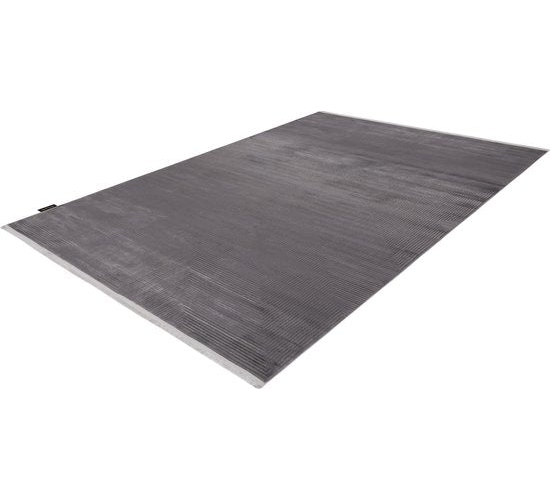 Pierre Cardin by Lalee - Garnier - Luxe Vloerkleed met 3D-effect en Franjes - 200 x 290 cm - Acryl & Katoen - Graphite