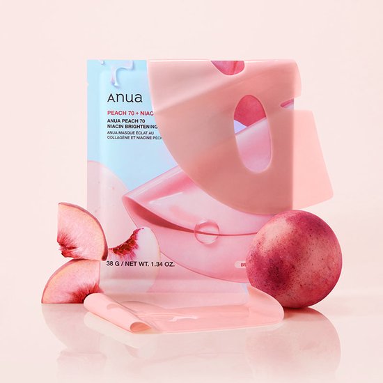 Peach 70+ Niacin Brightening Collagen Mask