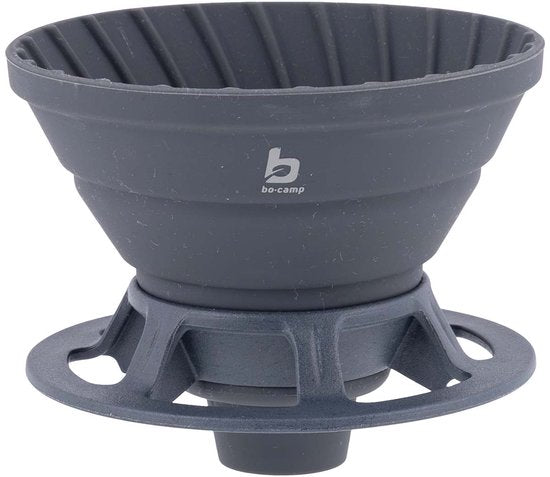 Bo-Camp - Koffiefilter houder - Vouwbaar - Grijs
