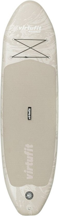 VirtuFit Supboard Ocean 275 - Sand Beige - Stand Up Paddle Board - Supboard Opblaasbaar - Voor beginners en gevorderden - Verstelbare peddel - Max. 180 kg